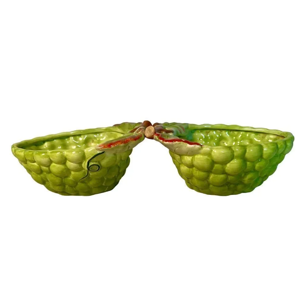 Set of 2 Wine Country Bowls Grape Shaped  by LE GOURMET CHEF Discontinued Pieces
